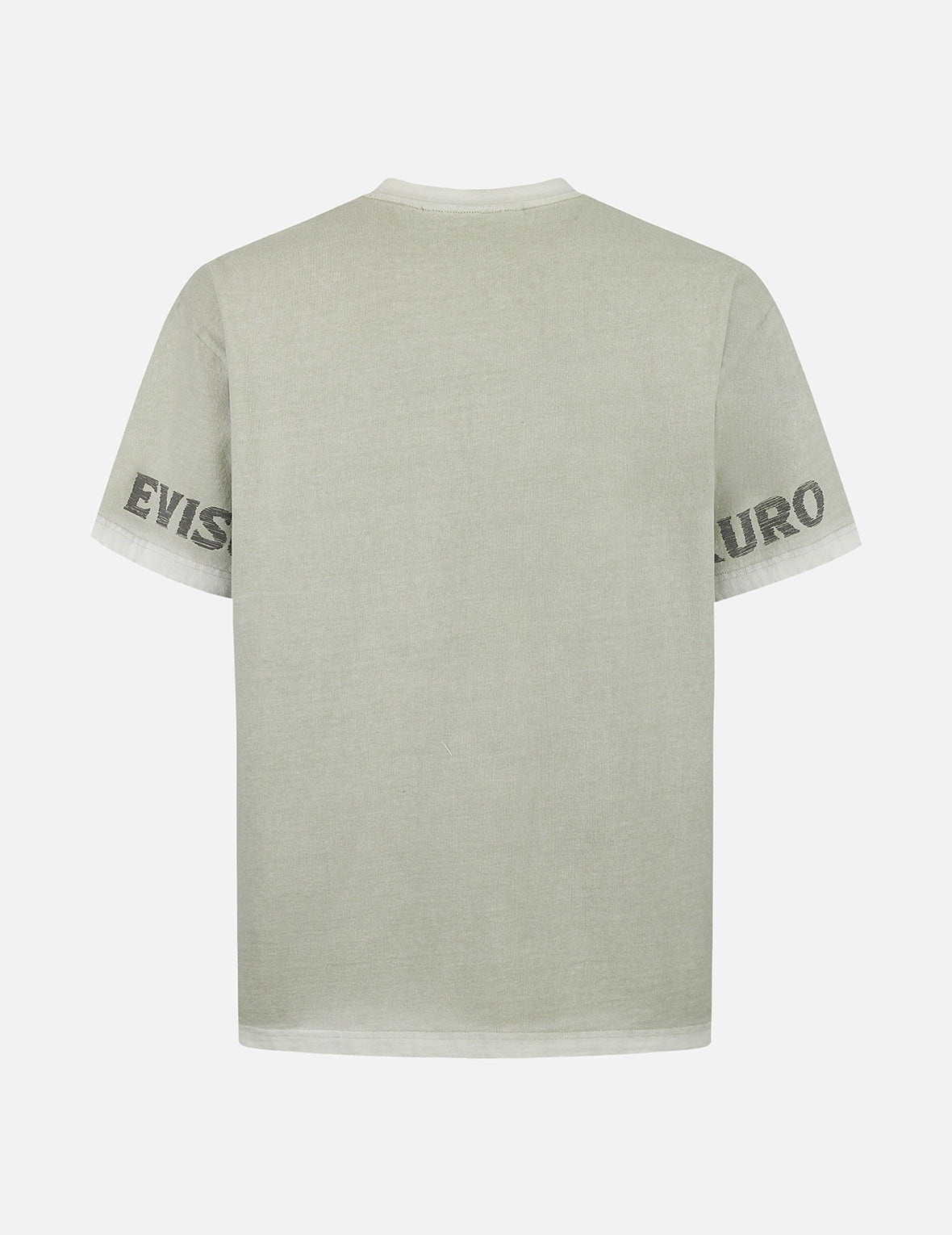 Seagull and Logo Print Washed Relax Fit T-Shirt - 2