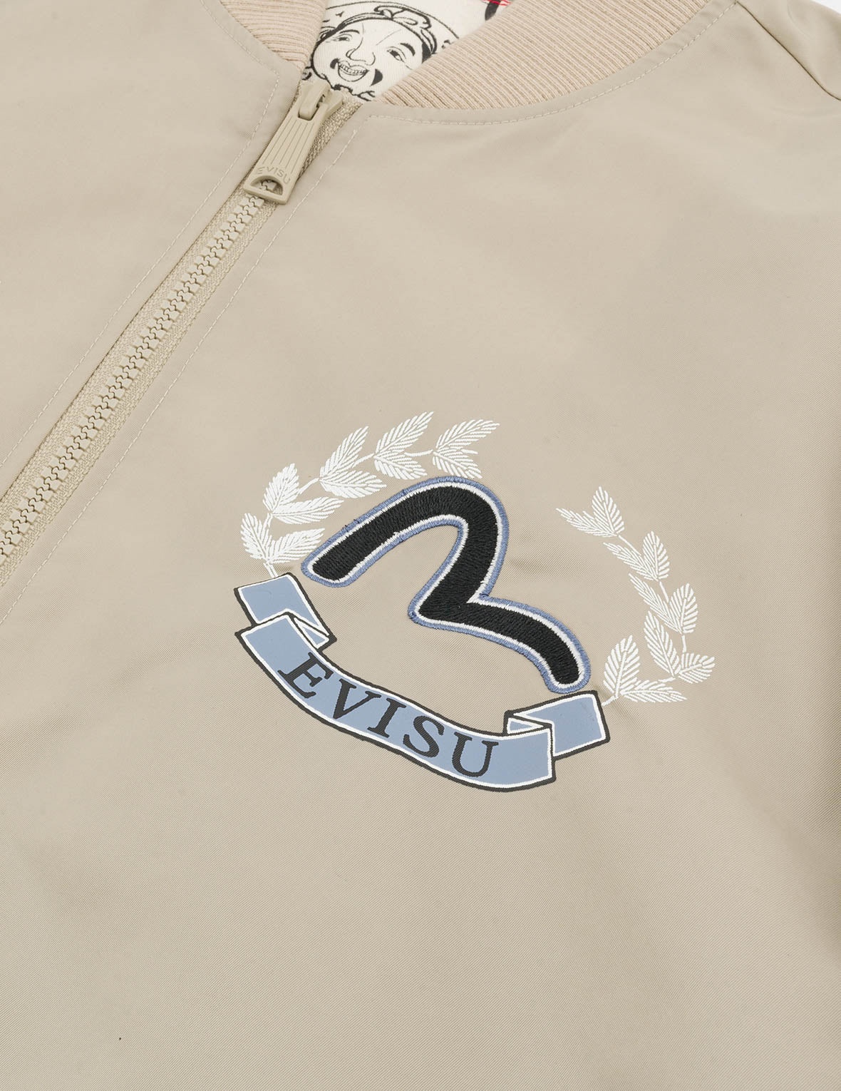 Golf Godhead Print Relax Fit Bomber Jacket - 6