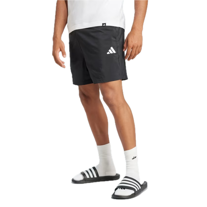 adidas Essentials Small Logo Chelsea Shorts 'Black' JF1117 - 2