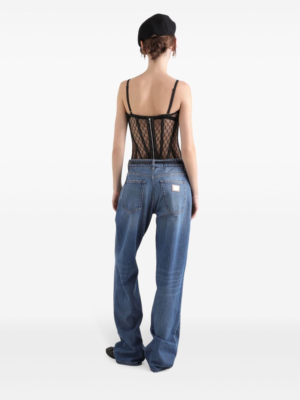 stonewashed jeans - 3