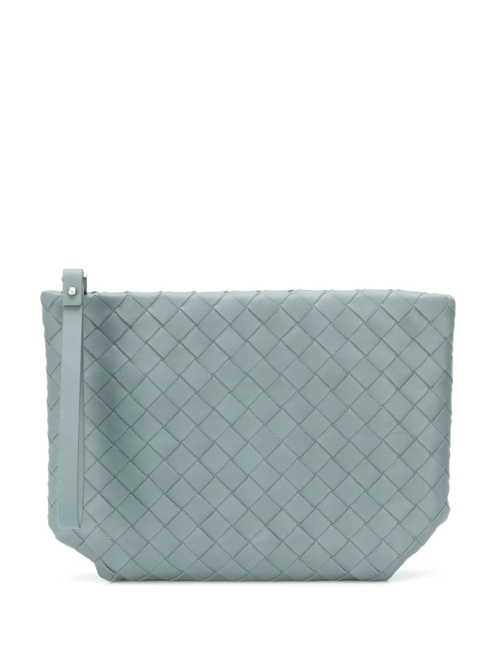 woven clutch bag - 1