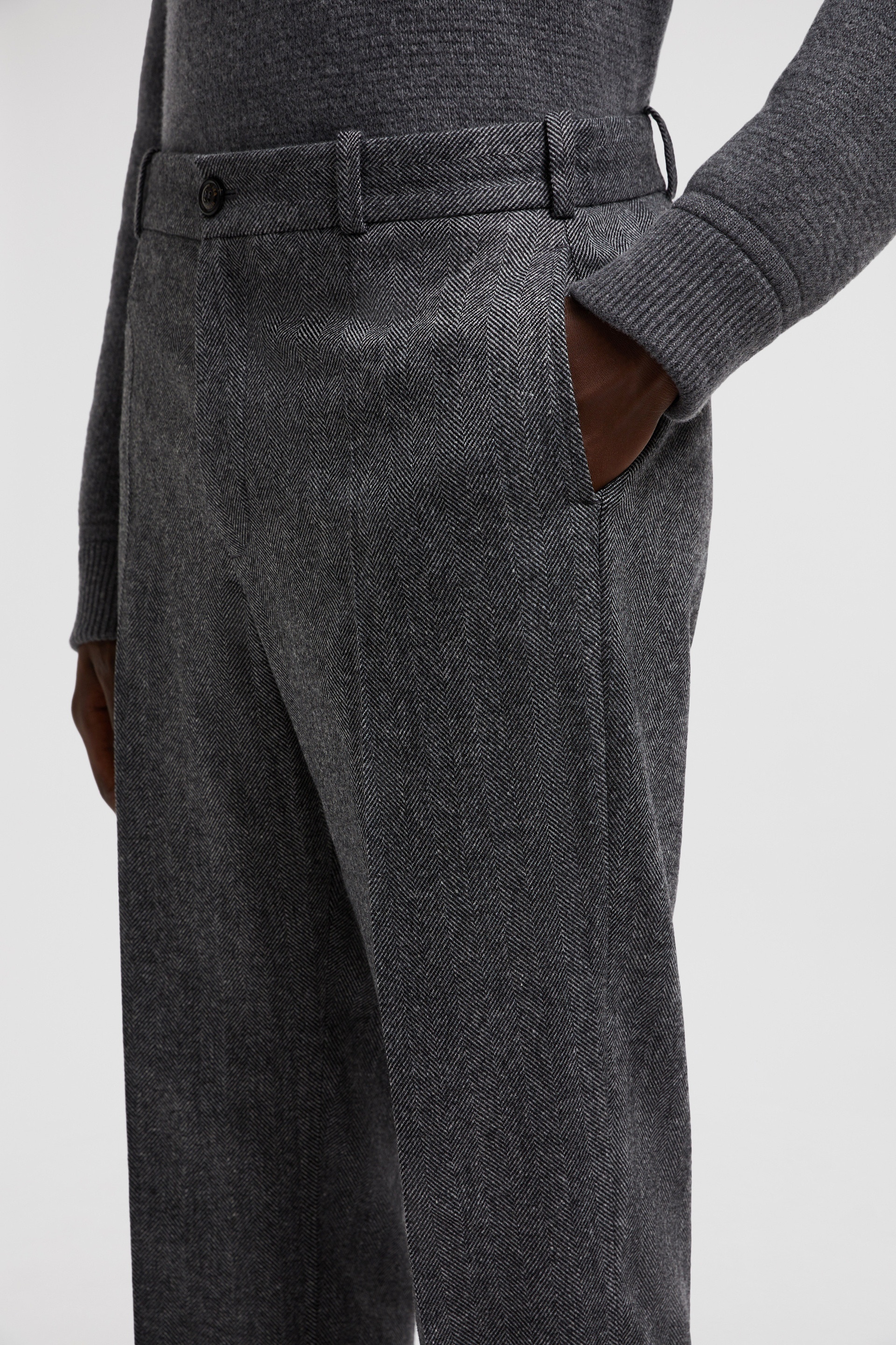 Wool Blend Pants - 4