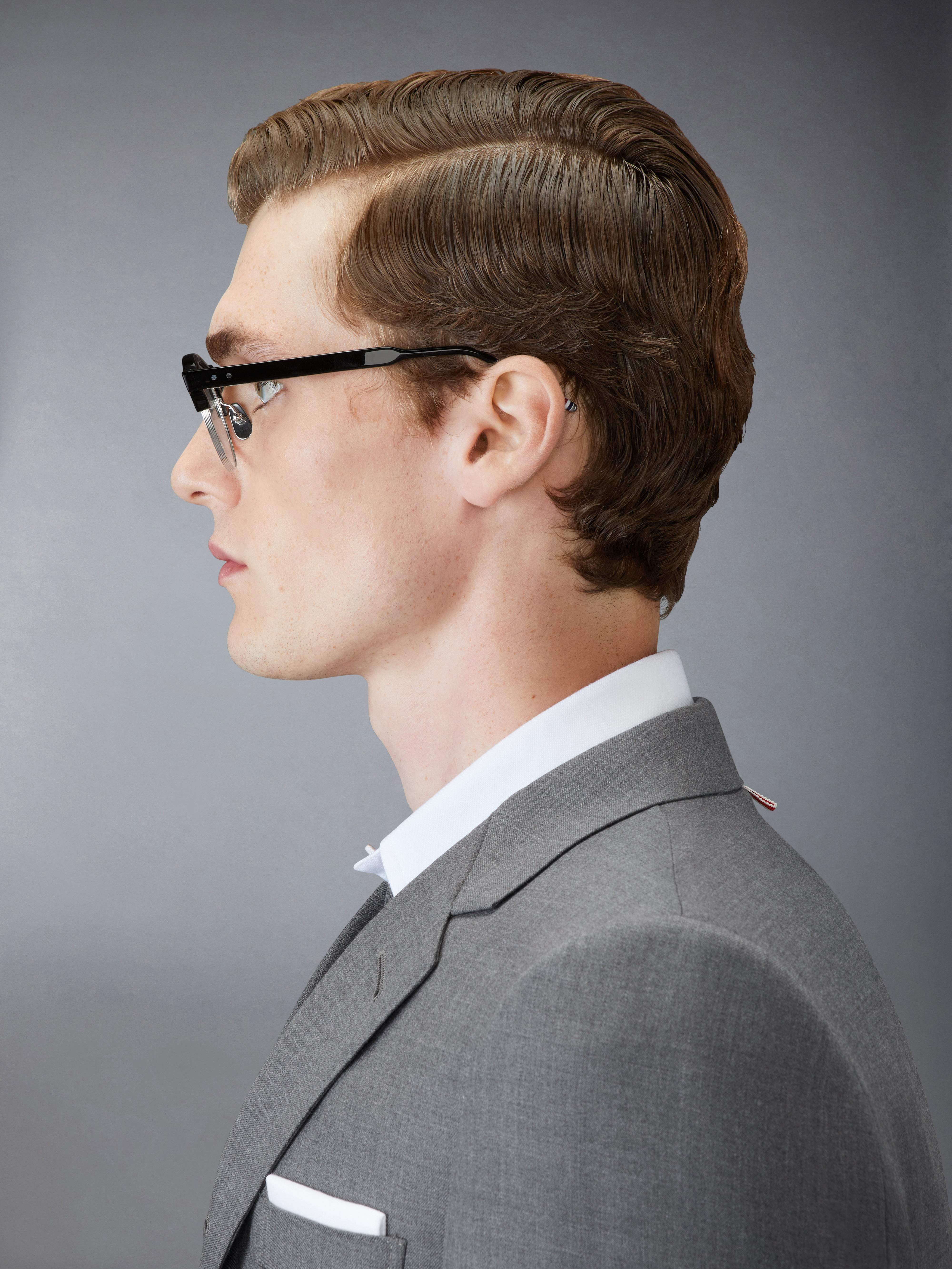 Acetate And Titanium Oval Eyeglasses - 4
