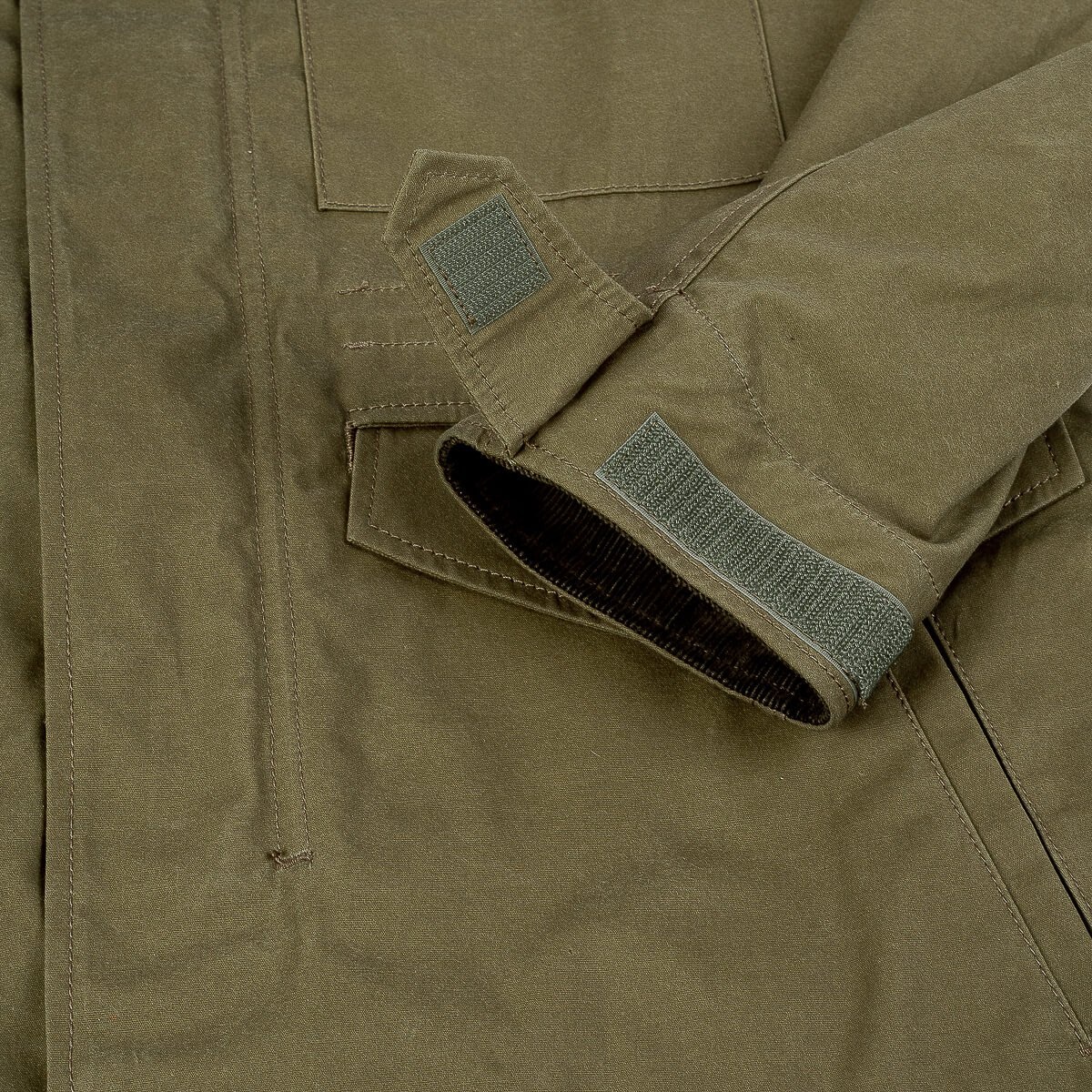 Oiled Cotton M-65 Jacket - Olive - 12