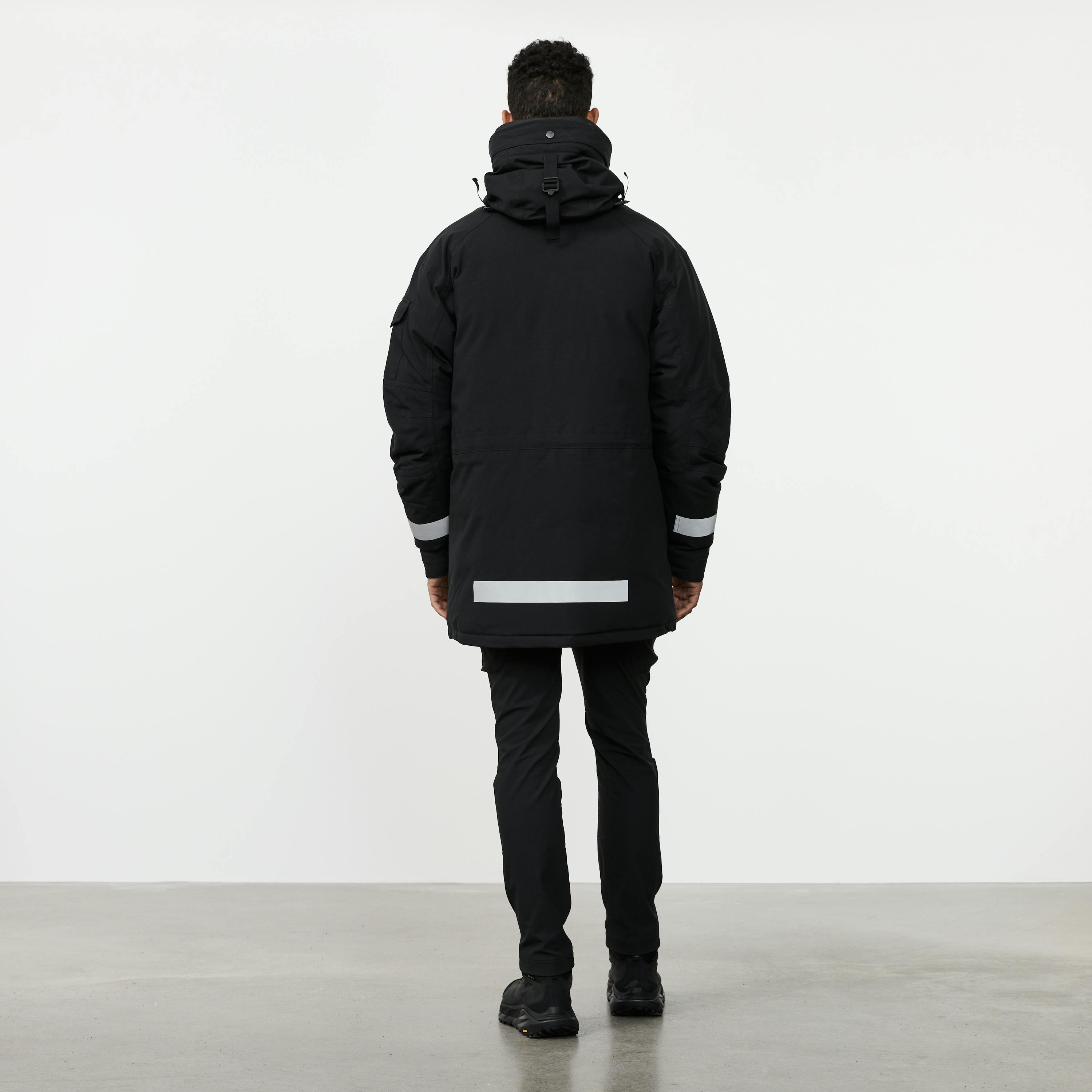 Jökla Arctic professional down parka with hood trim - 3