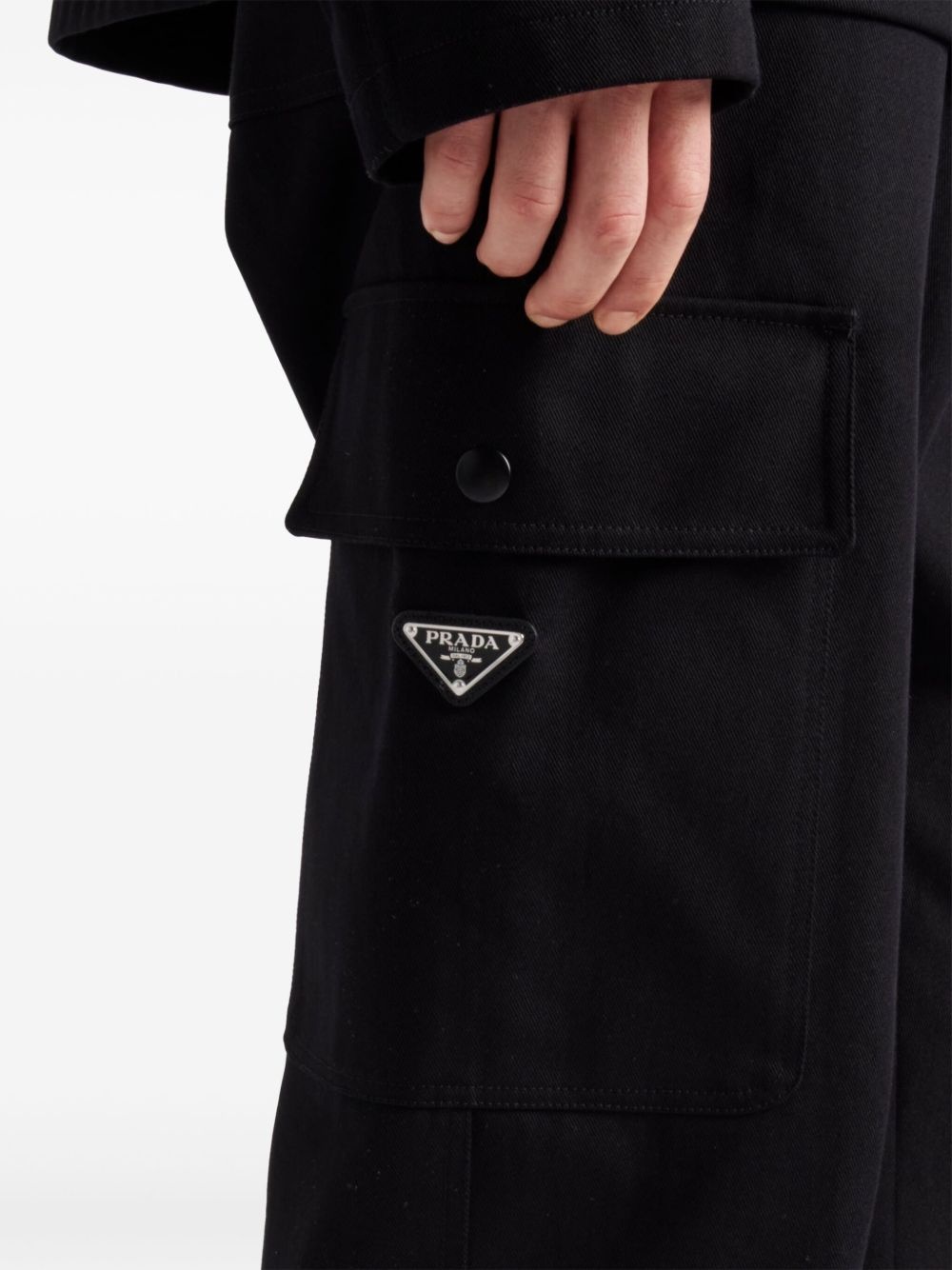 triangle-logo trousers - 5