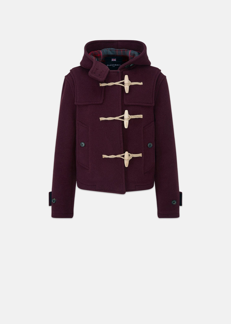 Women's Shelley Duffle Jacket FC Burgundy 1