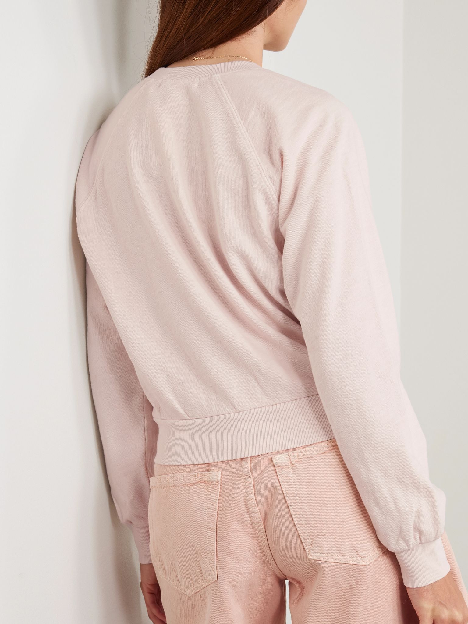 Sonny cotton-jersey sweatshirt Pink - 3