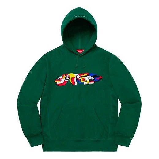 Supreme FW19 Week 7 Delta Logo Hooded Sweatshirt logo SUP-FW19-661 - 1