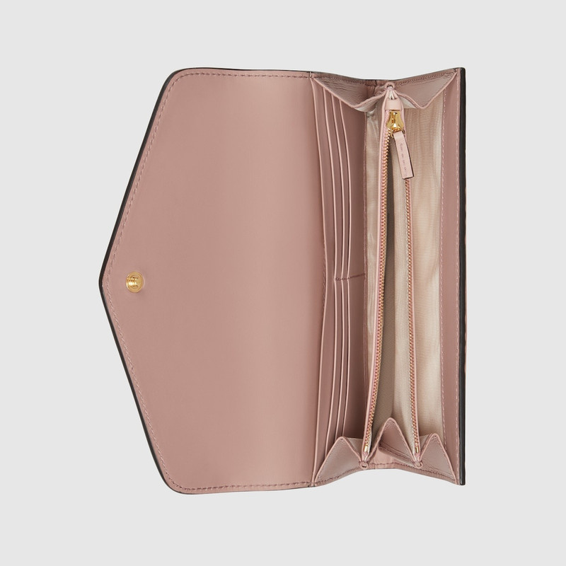 GUCCI GG continental wallet outlook