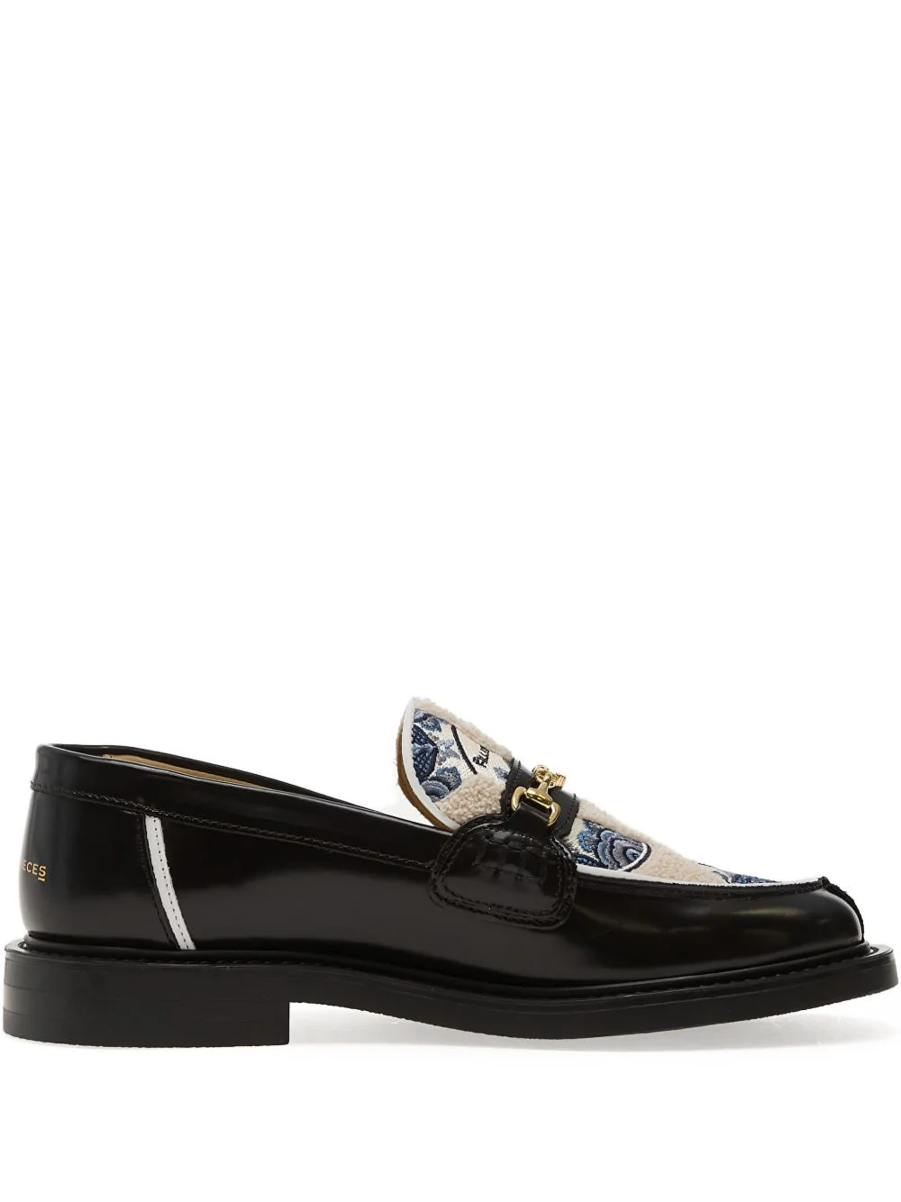 patterned loafers - 1
