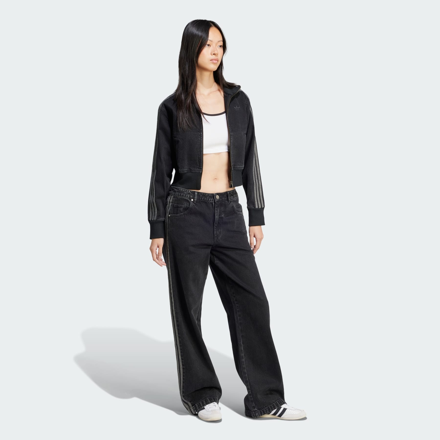 Adicolor Denim 3-Stripes Track Pants - 4