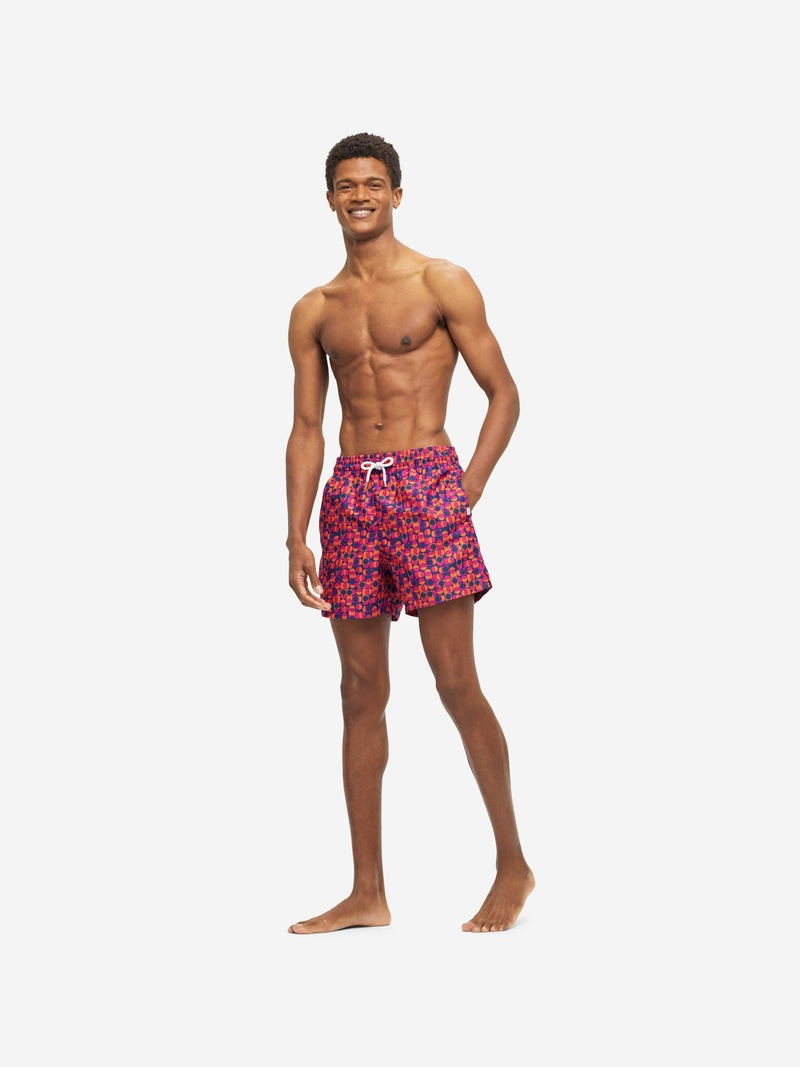 Derek Rose Men's Short Swim Shorts Tropez 13 Multi outlook