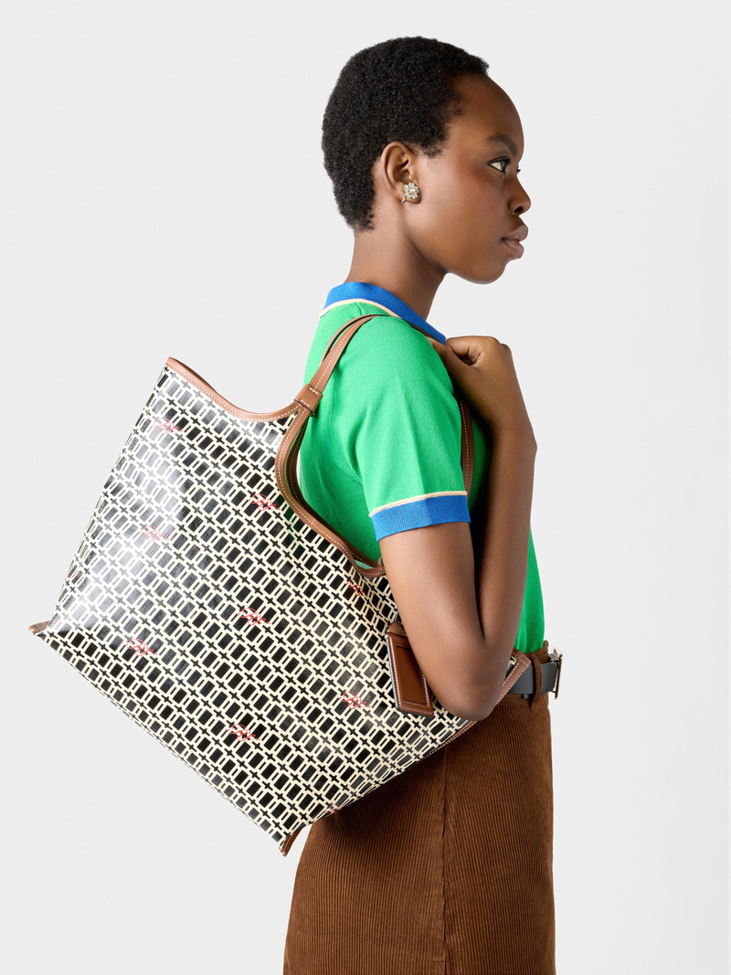 Grand Vivier Medium Shopping Bag in fabric 3