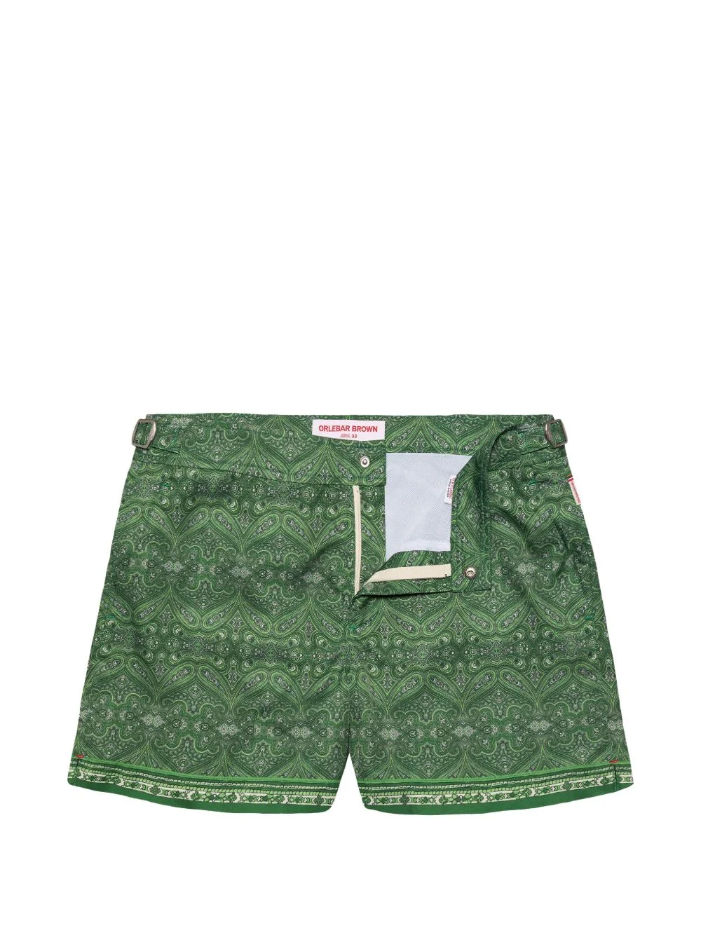 pattern swim shorts - 1