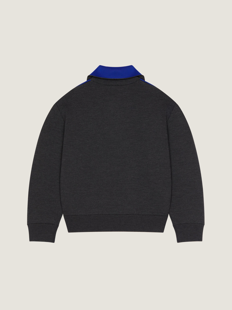 Givenchy COUTURE SEAM SWEATER IN WOOL WITH GIVENCHY PARIS JACQUARD outlook