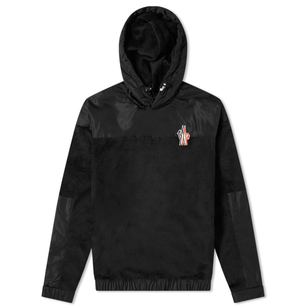 Moncler Grenoble Panelled Logo Popover Tech Hoody - 1