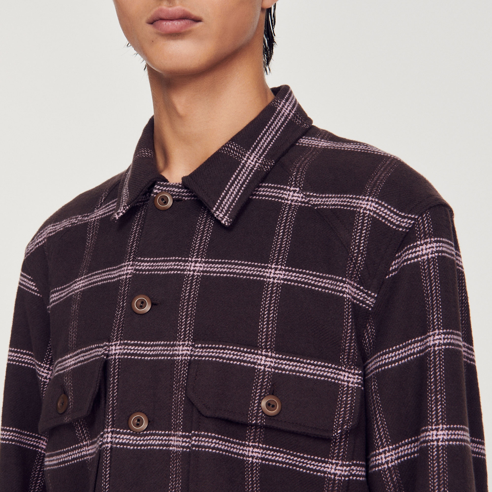 Check overshirt - 4