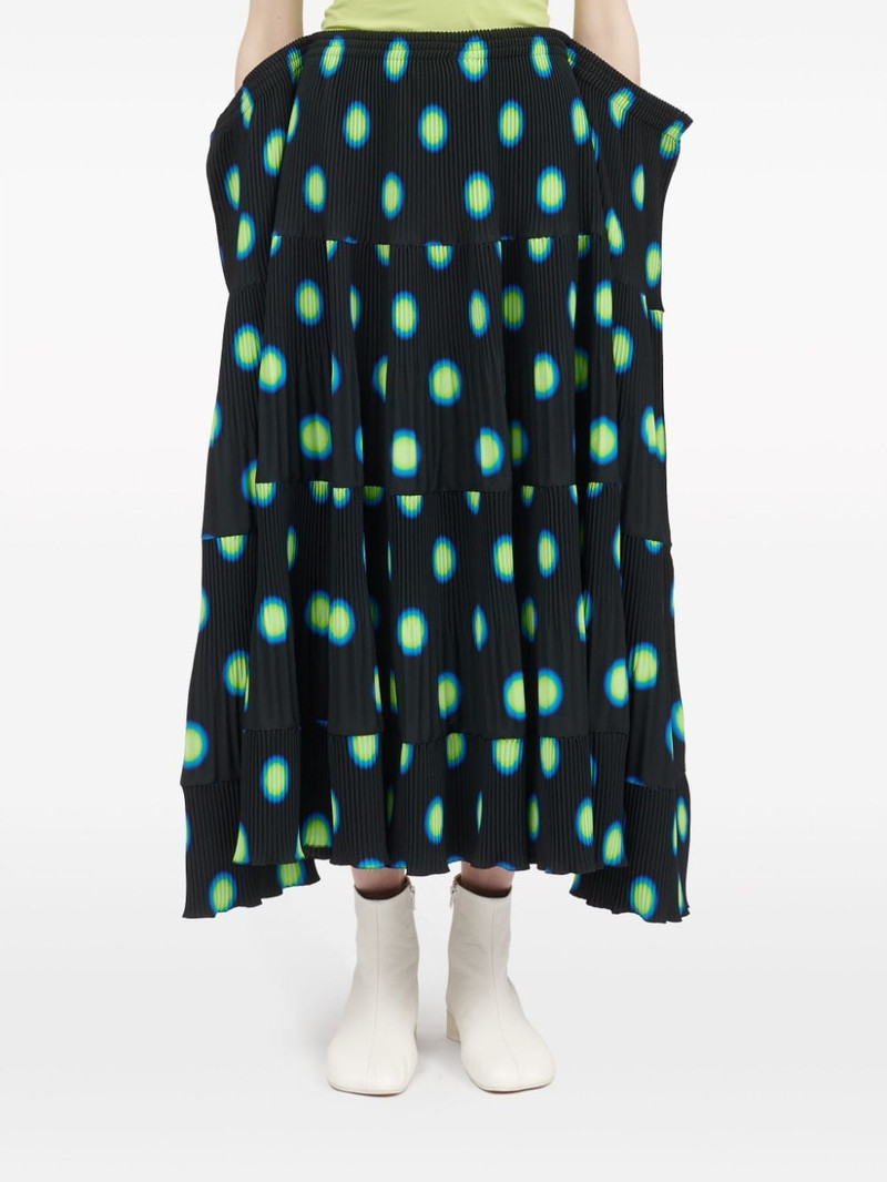 MM6 Maison Margiela layered knee-length shorts outlook