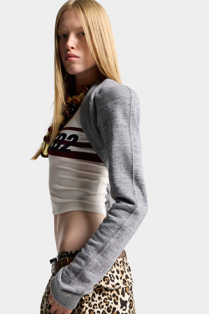 DEEP CUT JERSEY BOLERO 5