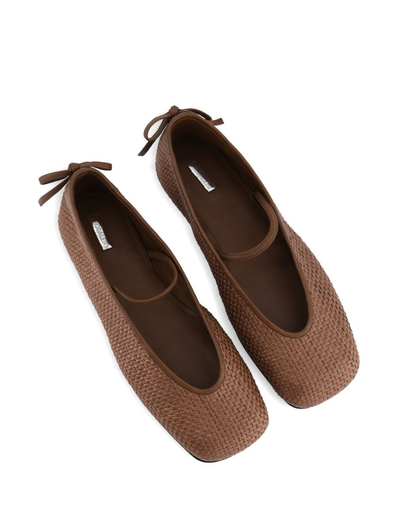 Bulla Node woven tie ballet flats 3