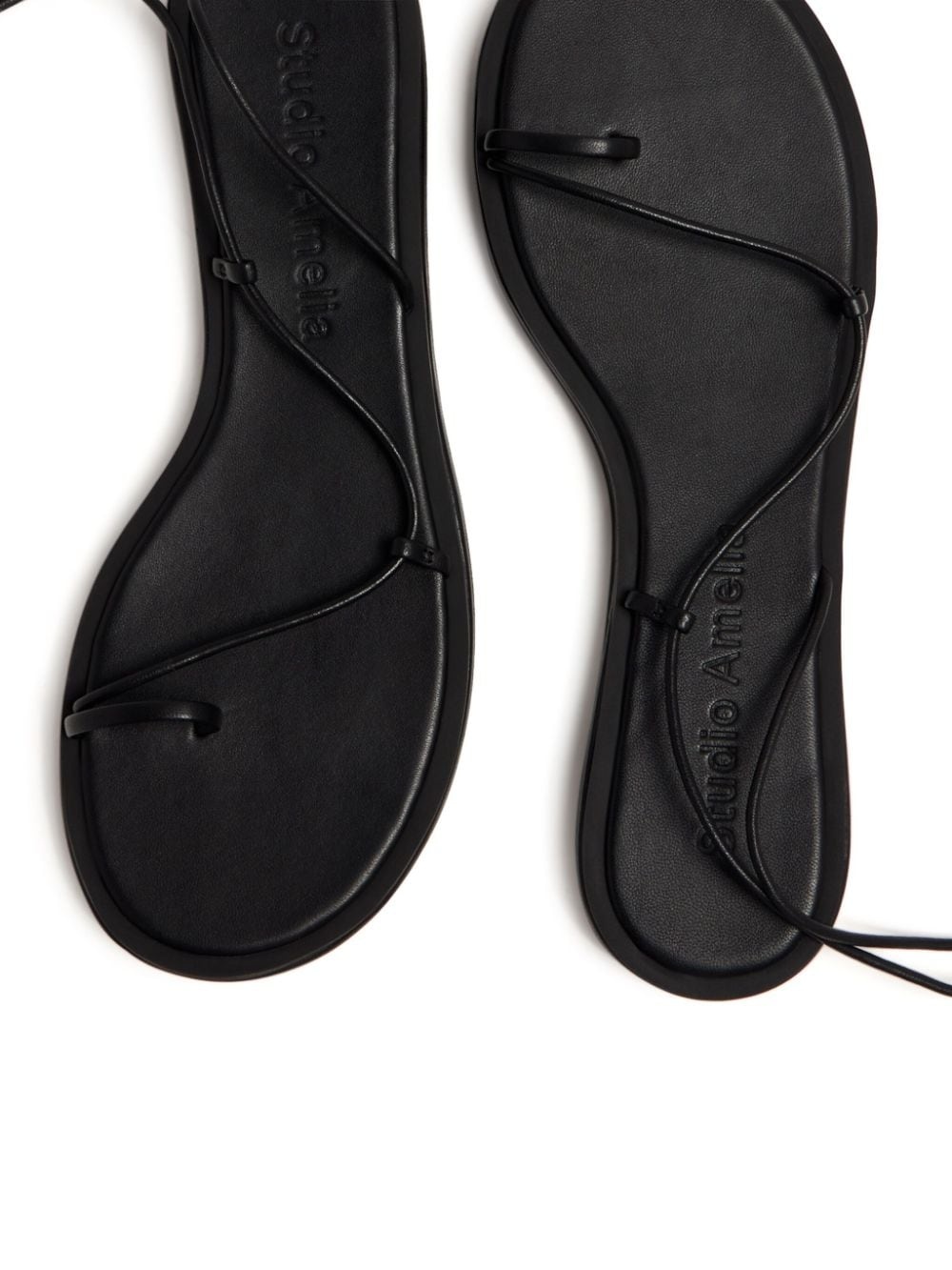 Emily leather sandals - 5