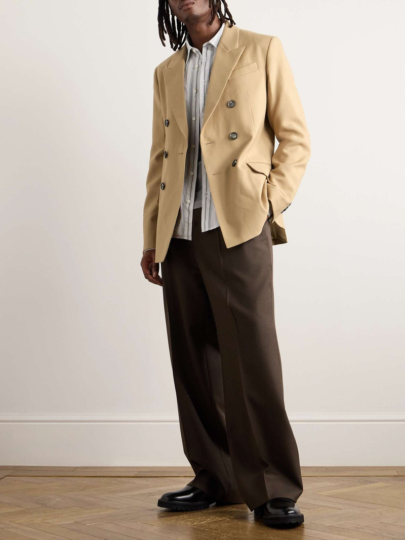 AMI Paris Double-Breasted Wool-Twill Blazer outlook