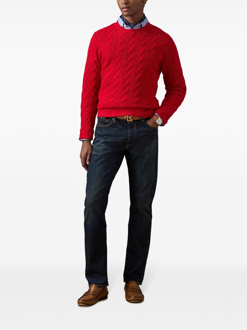 Ralph Lauren cable-knit cashmere sweater outlook