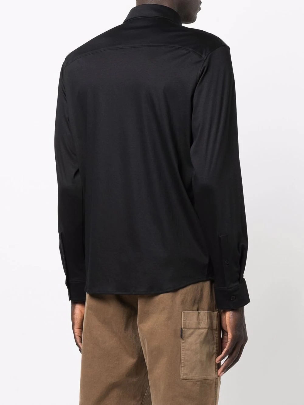 long-sleeve cotton shirt - 4