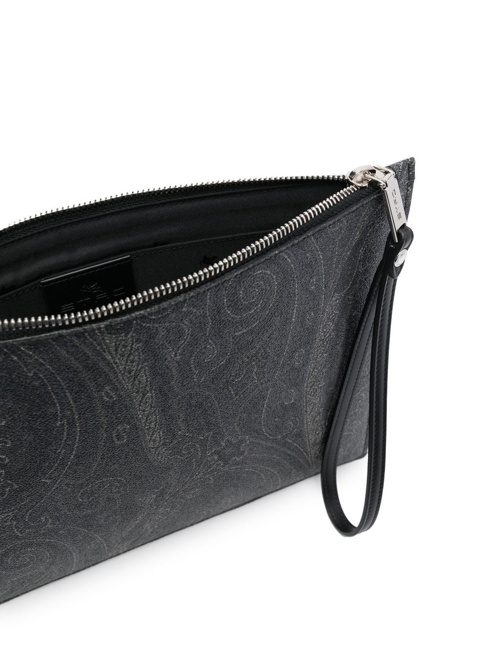 paisley-print clutch bag - 5