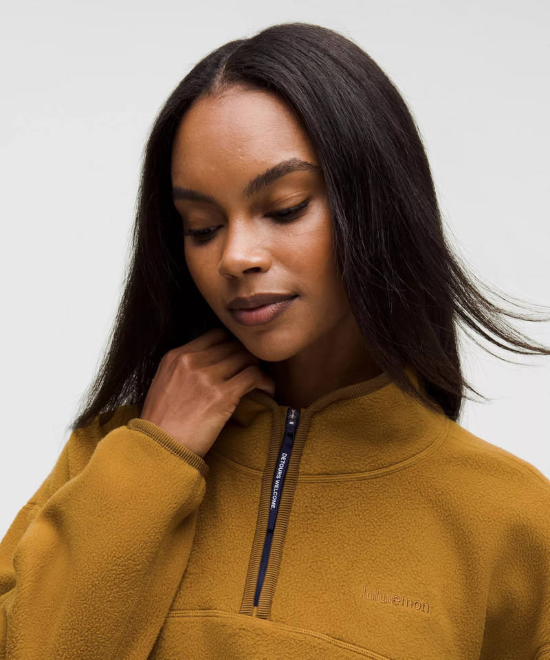 Tumbled Fleece Half-Zip Jacket 4