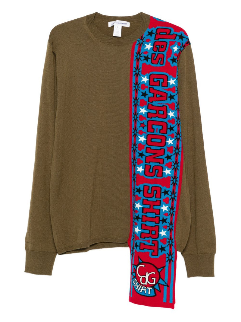 slogan stars sweater 1