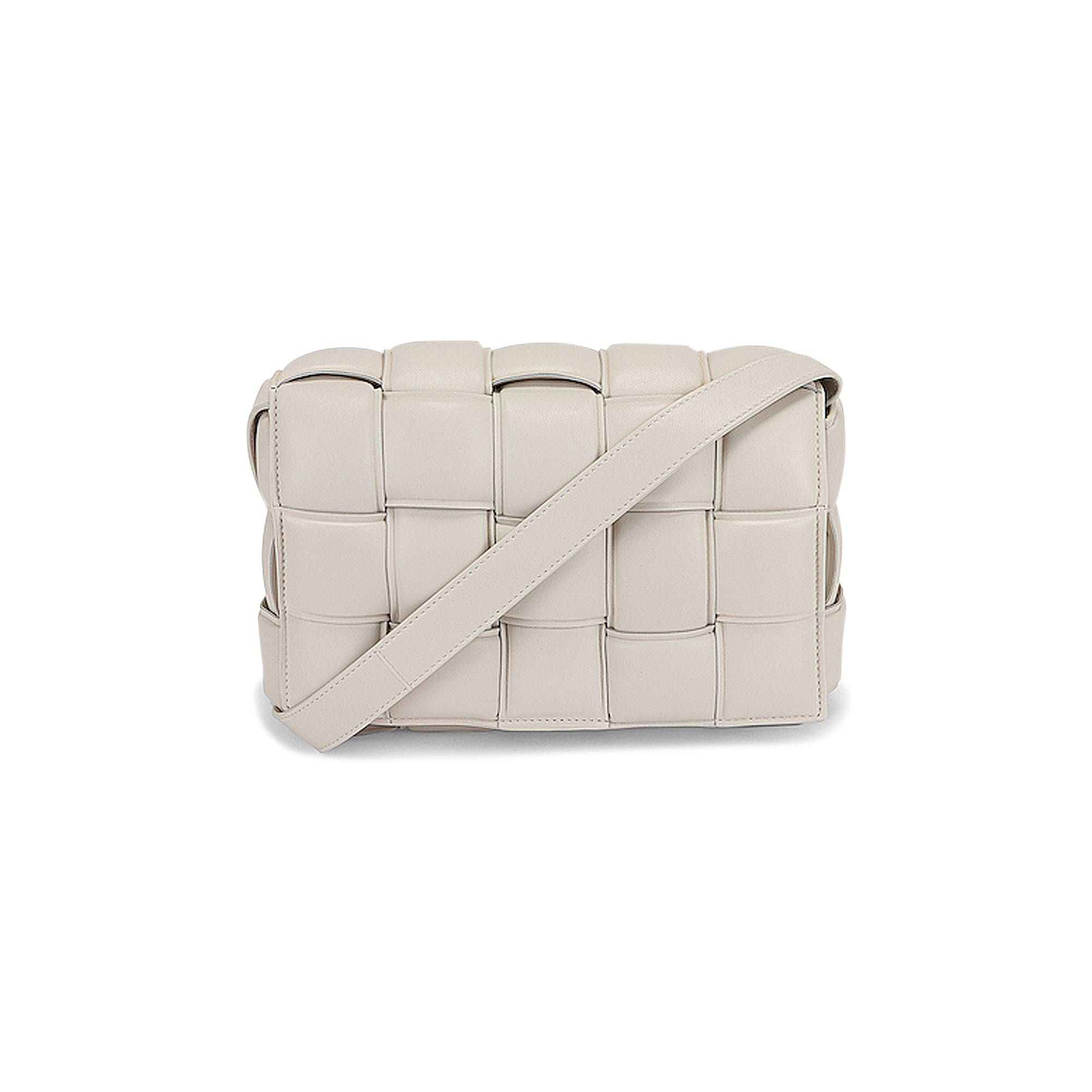 Bottega Veneta Padded Cassette Bag 'Chalk/Gold' - 1