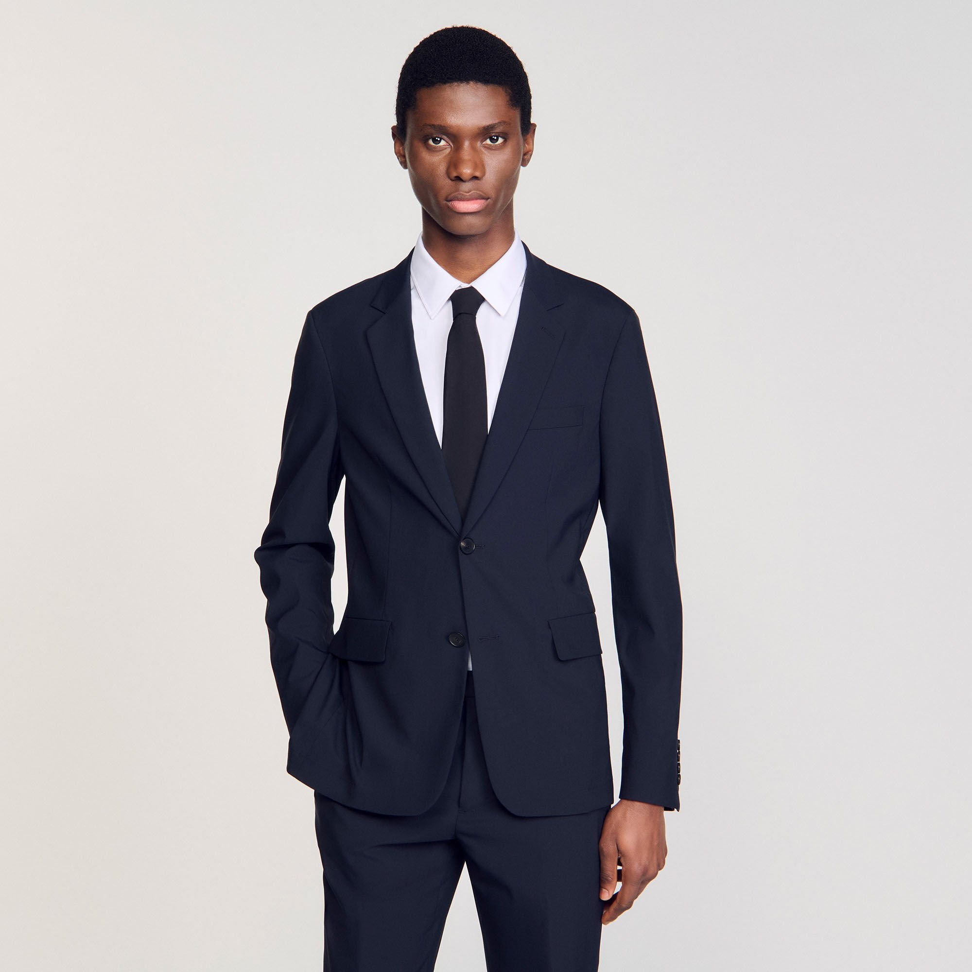 WOOL SUIT JACKET - 4