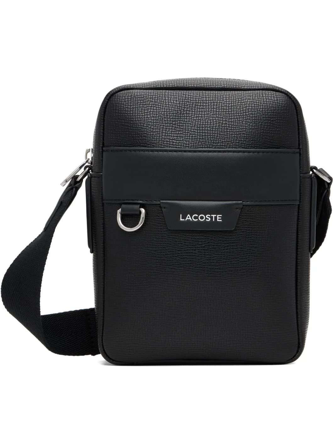 Black Ossian Leather Satchel - 1