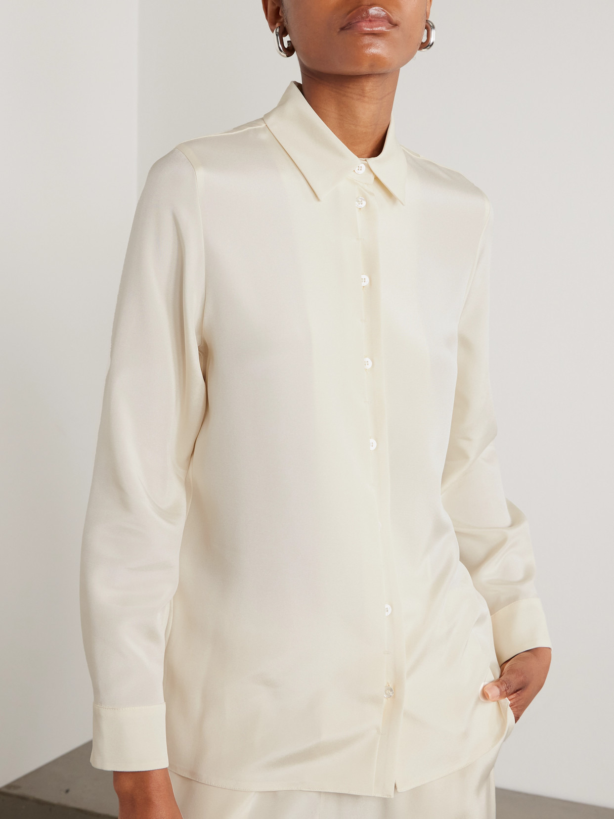 Avion Silk-blend Shirt - 4