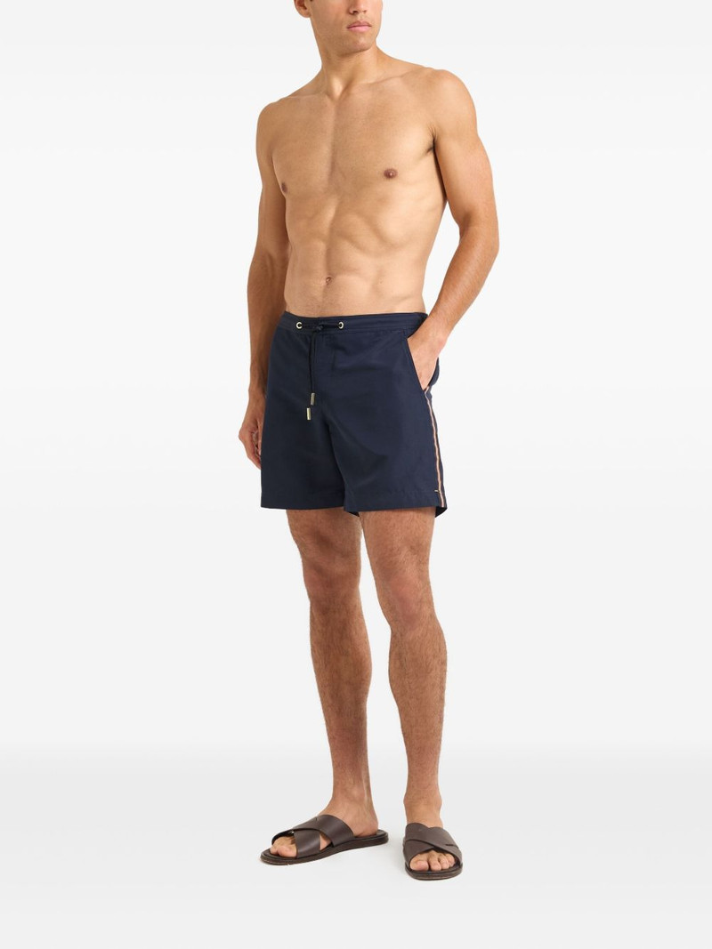 ORLEBAR BROWN Bulldog stripe-drawcord swim shorts outlook