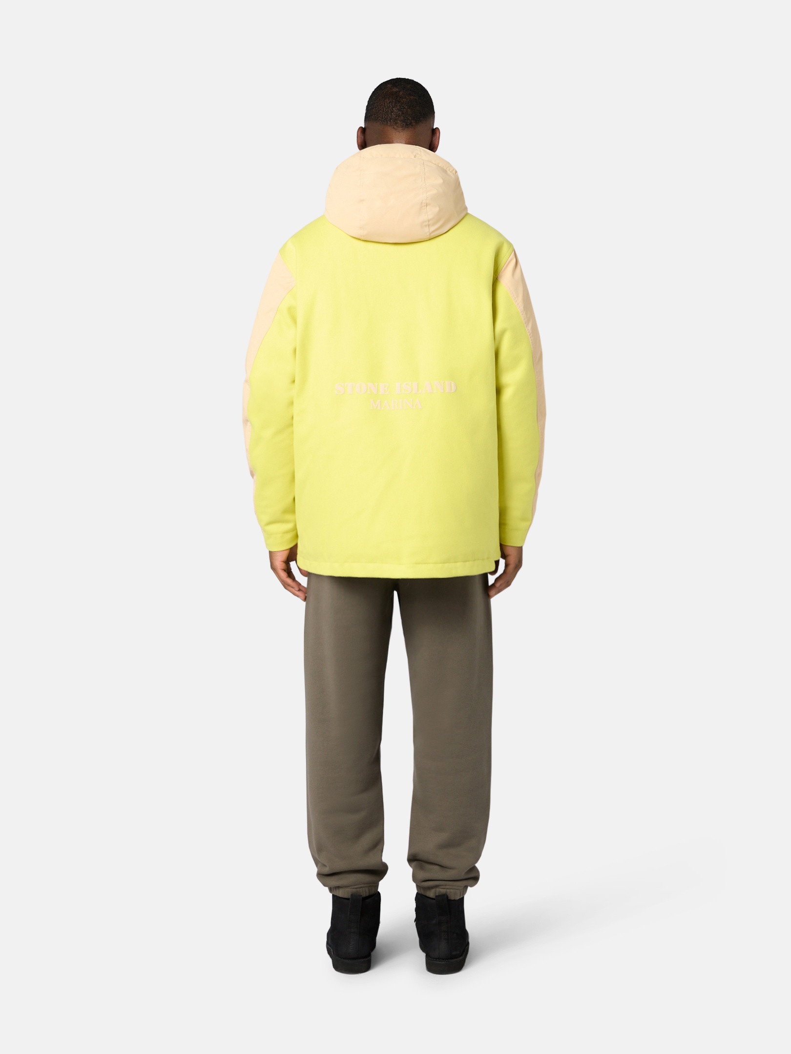 Stone Island 443X3 PANNO RESINATO WITH PLATED REFLECTIVE_