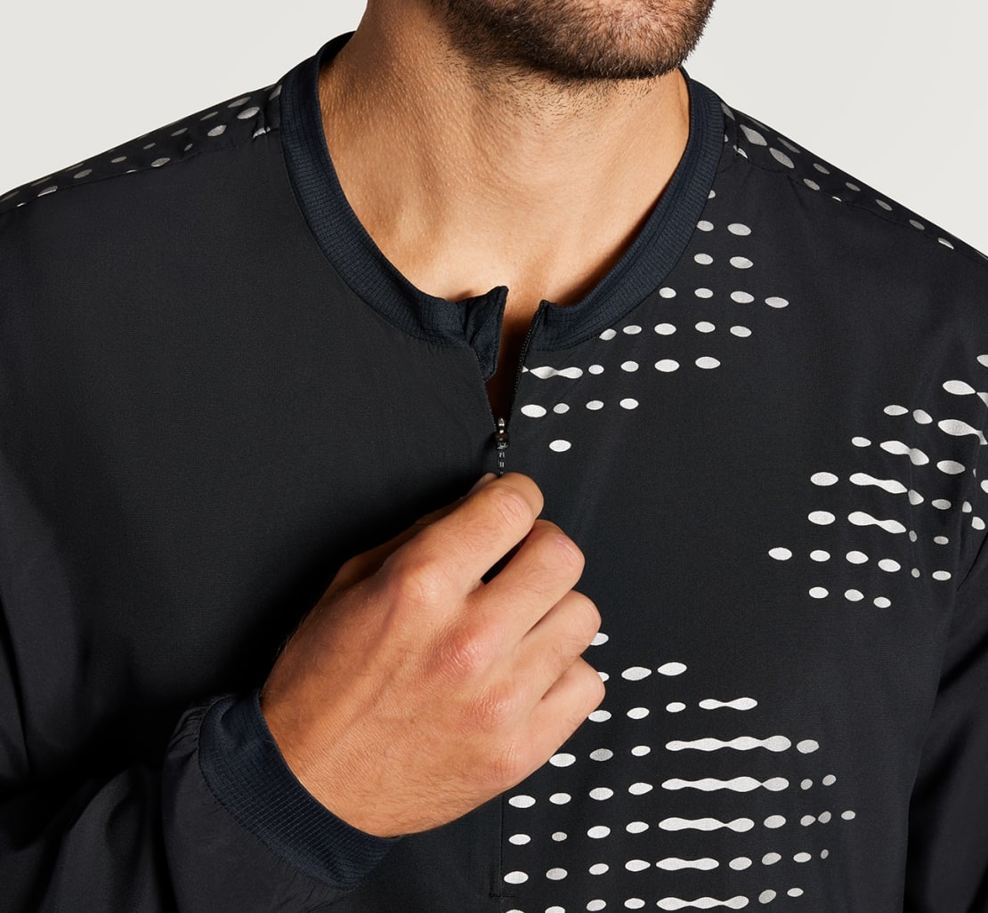 Men's 1/2 Zip Wind Shell - 3