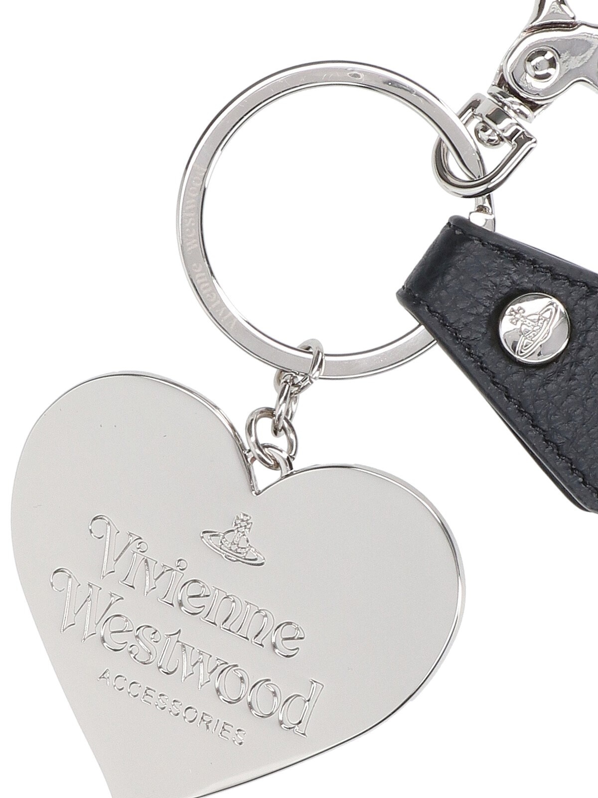"MIRROR HEART ORB" KEYRING - 3