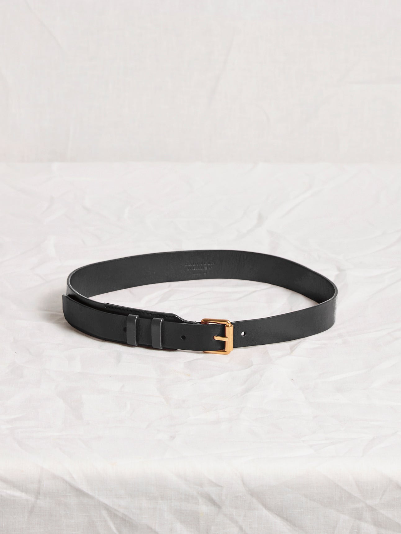Nilmot Belt in Black Leather - 5