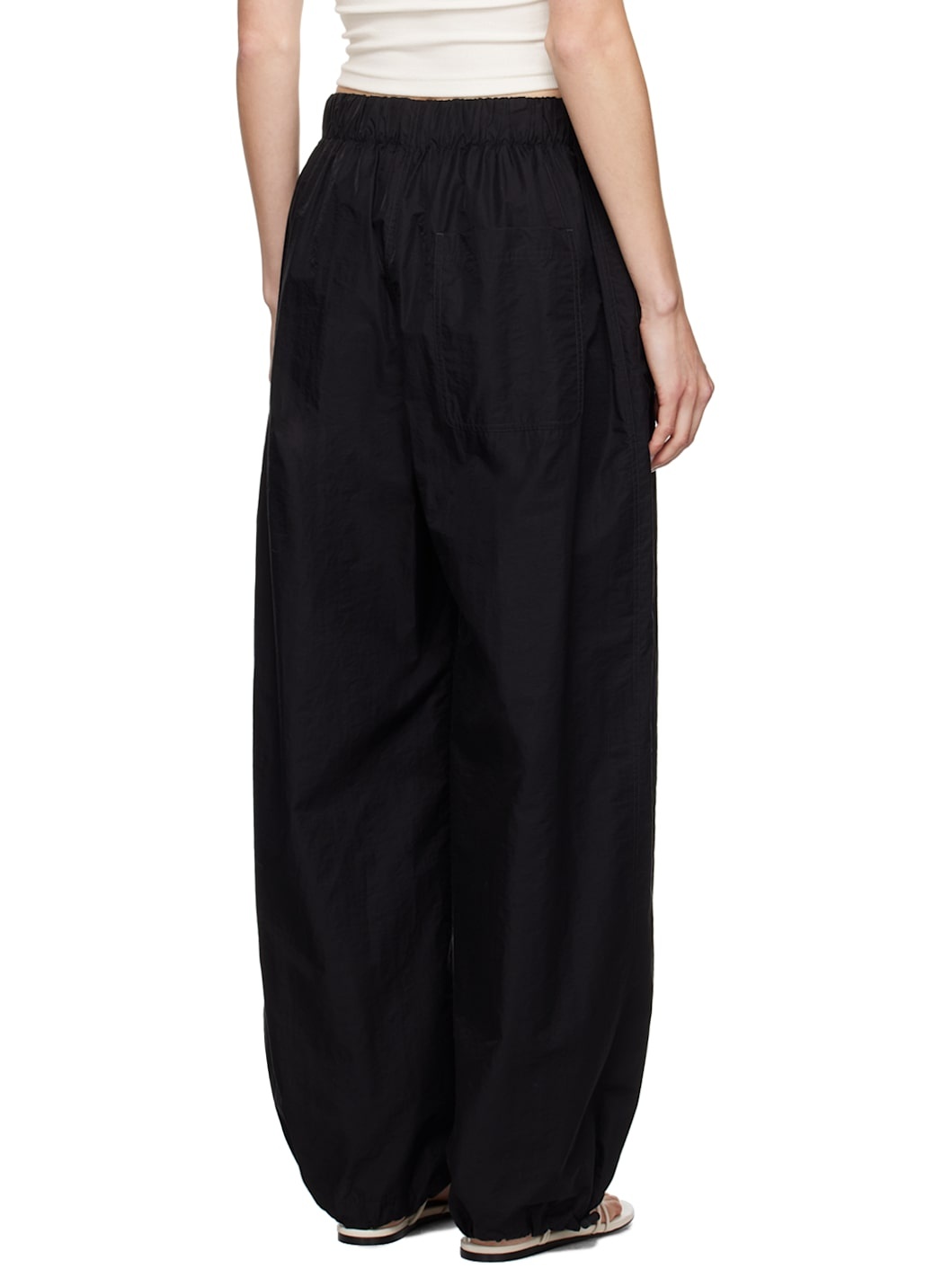 Black Beach Trousers - 3