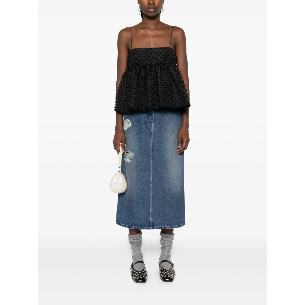 Simone Rocha Blue Skirts - High-Waisted Skirts Women - 4