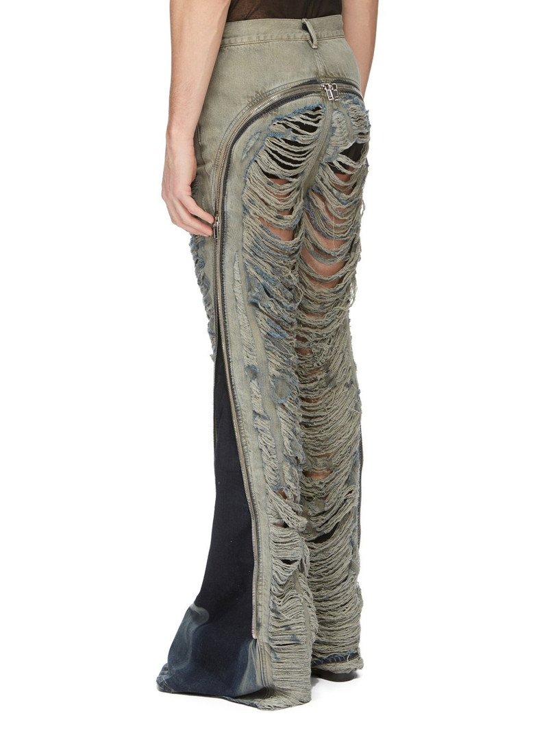 Bolan ripped bootcut jeans 3