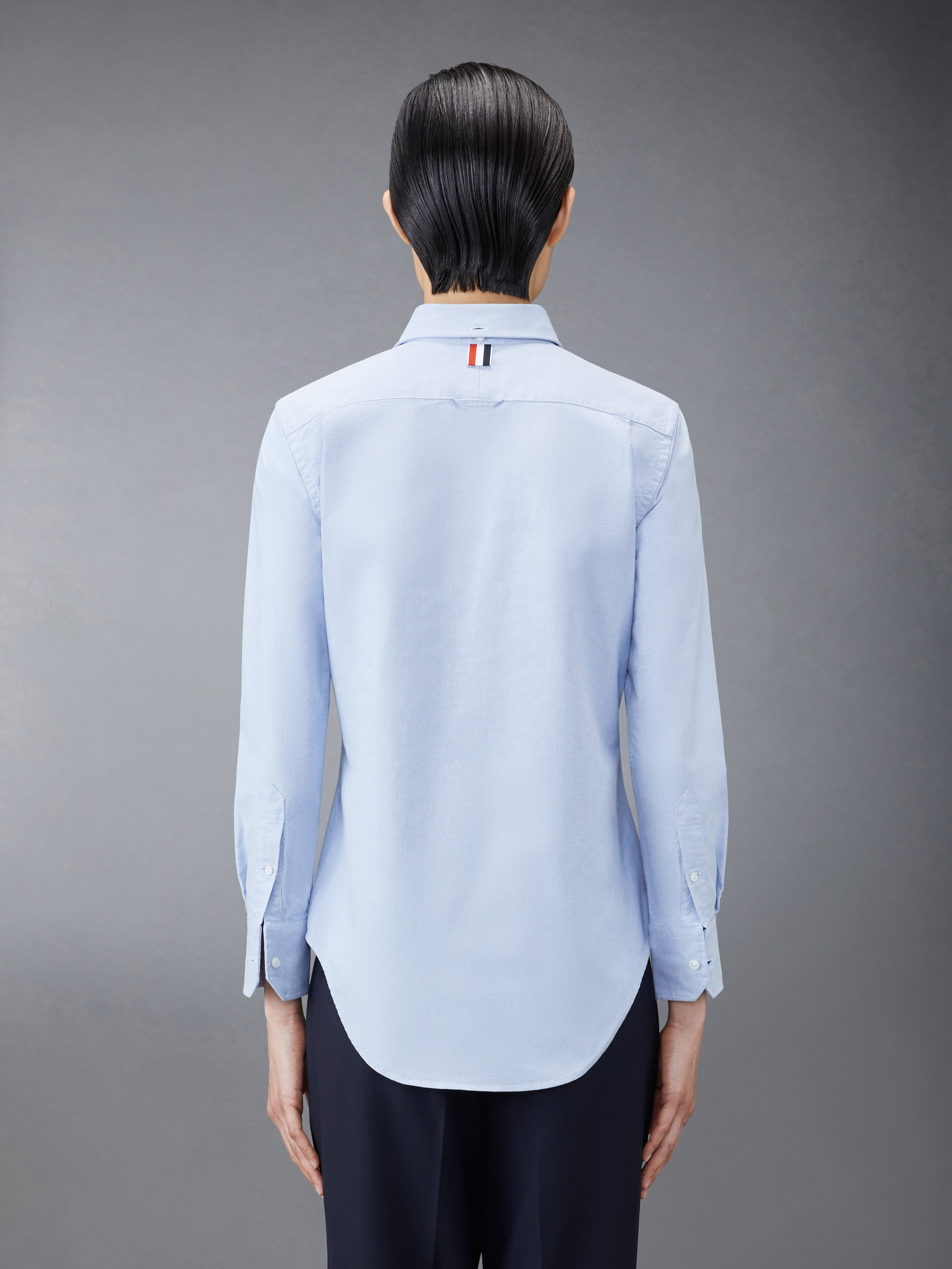 button-down cotton Oxford shirt - 3