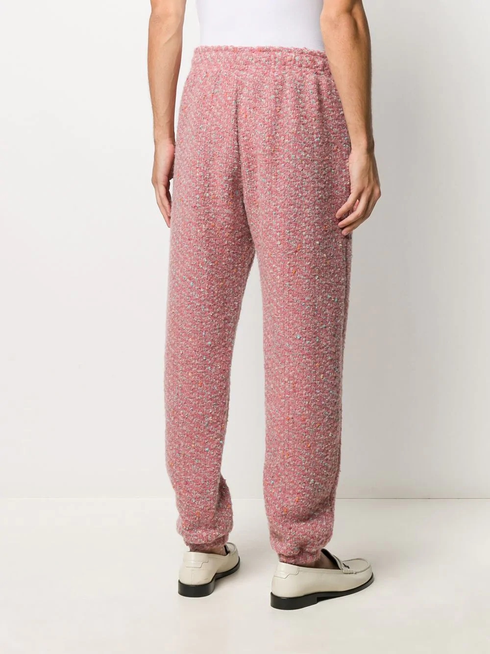 embroidered-trim track pants - 4