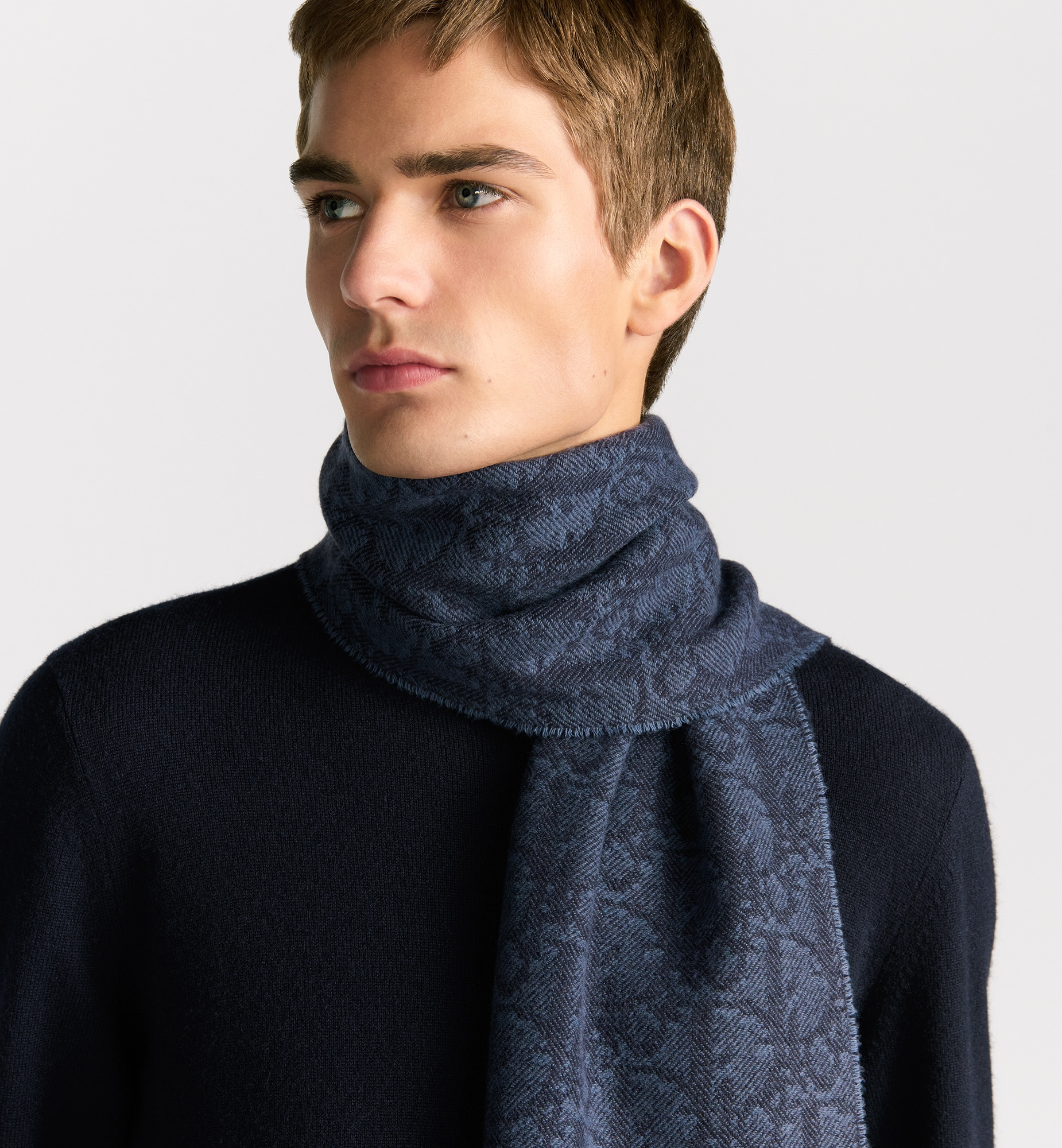 Dior Oblique Double-Sided Scarf - 3