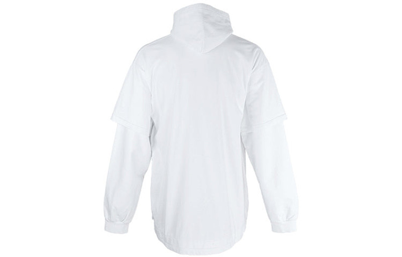 BALENCIAGA Balenciaga Slime Double Long Sleeve Hooded T-Shirt 'White Bubblegum' 681029TLVF10901 outlook