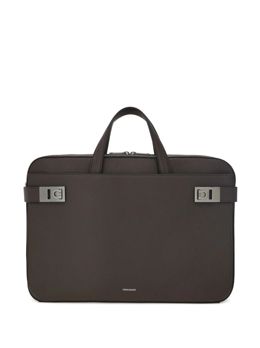 gancini buckle briefcase - 1