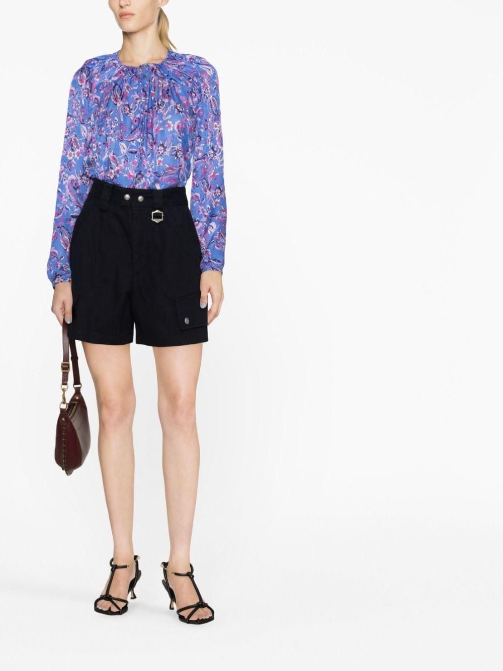 Prian floral-print blouse - 2